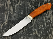 Нож "Скинер-Б" сталь Vanadis 10, рукоять карельская береза (Тов. Завьялова)