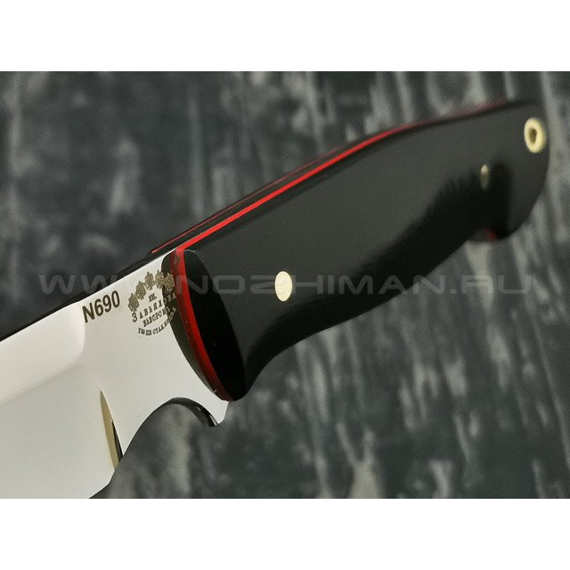 Нож "Крокер" сталь N690, рукоять G10 black (Тов. Завьялова)