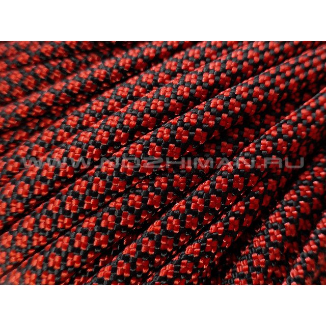 Paracord 550 Fire Red Diamond