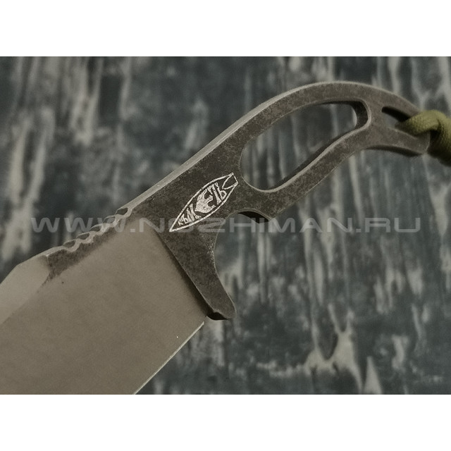 1-й Цех нож "Къметь" сталь K110, рукоять сталь