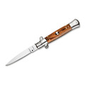 Автоматический нож Magnum Sicilian Needle Olive Wood 01MB279 сталь 440A рукоять дерево олива