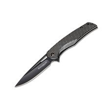 Нож Magnum Black Carbon 01RY703 сталь 440A рукоять Carbon fiber