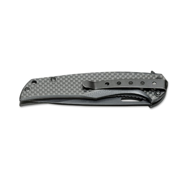 Нож Magnum Black Carbon 01RY703 сталь 440A рукоять Carbon fiber