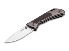 Нож Magnum Advance Checkering Dark Bronze 01RY303 сталь 440C рукоять Aluminum