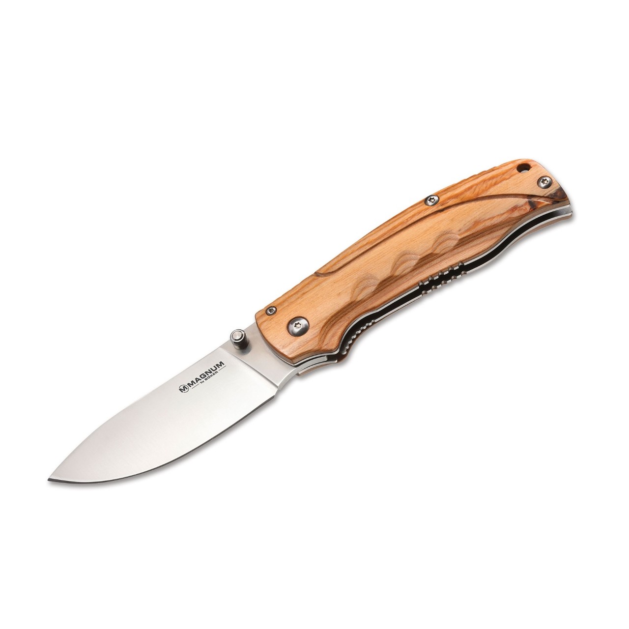 Нож Magnum Pakka Hunter 01MB700 сталь 440A рукоять дерево Pakka