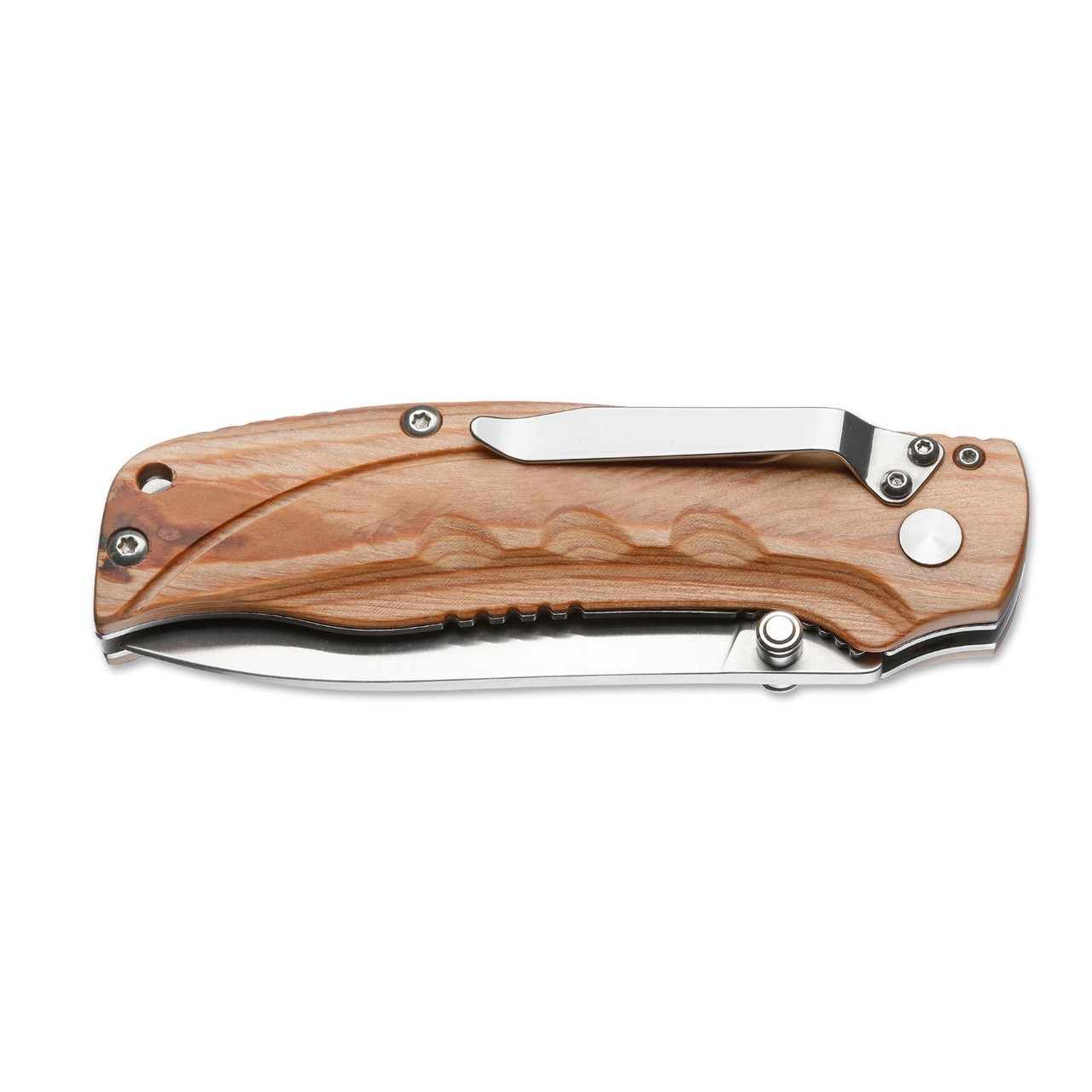 Нож Magnum Pakka Hunter 01MB700 сталь 440A рукоять дерево Pakka