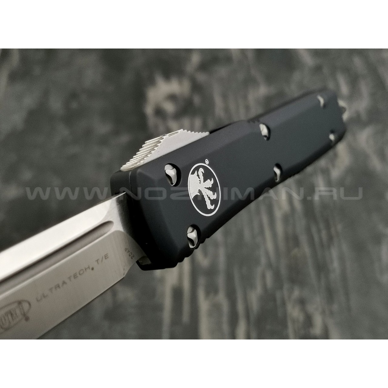 Нож Microtech Ultratech 123-4 Танто сталь M390, рукоять Алюминий 6061-T6