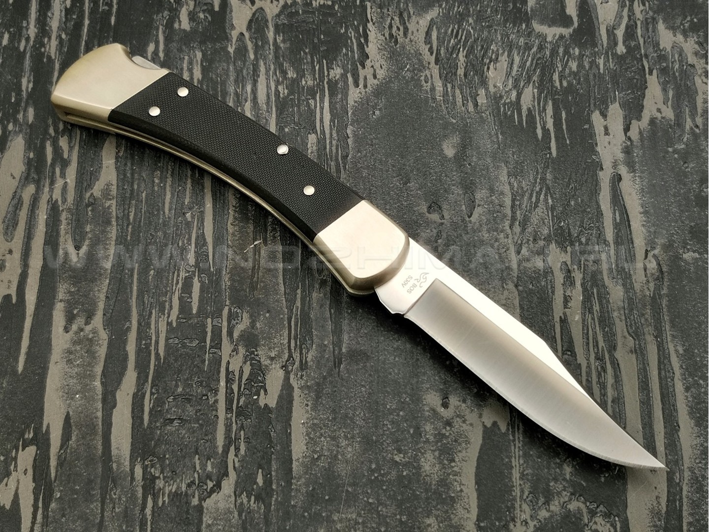 Нож Buck Folding Hunter 0110BKSNS1 сталь S30V рукоять G10, нейзильбер