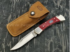 Нож Buck Folding Hunter 0110CWSNK сталь 420HC рукоять дерево вишня, никель