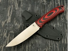 Apus Knives нож Guard Dog сталь M390 рукоять G10 Black & Red