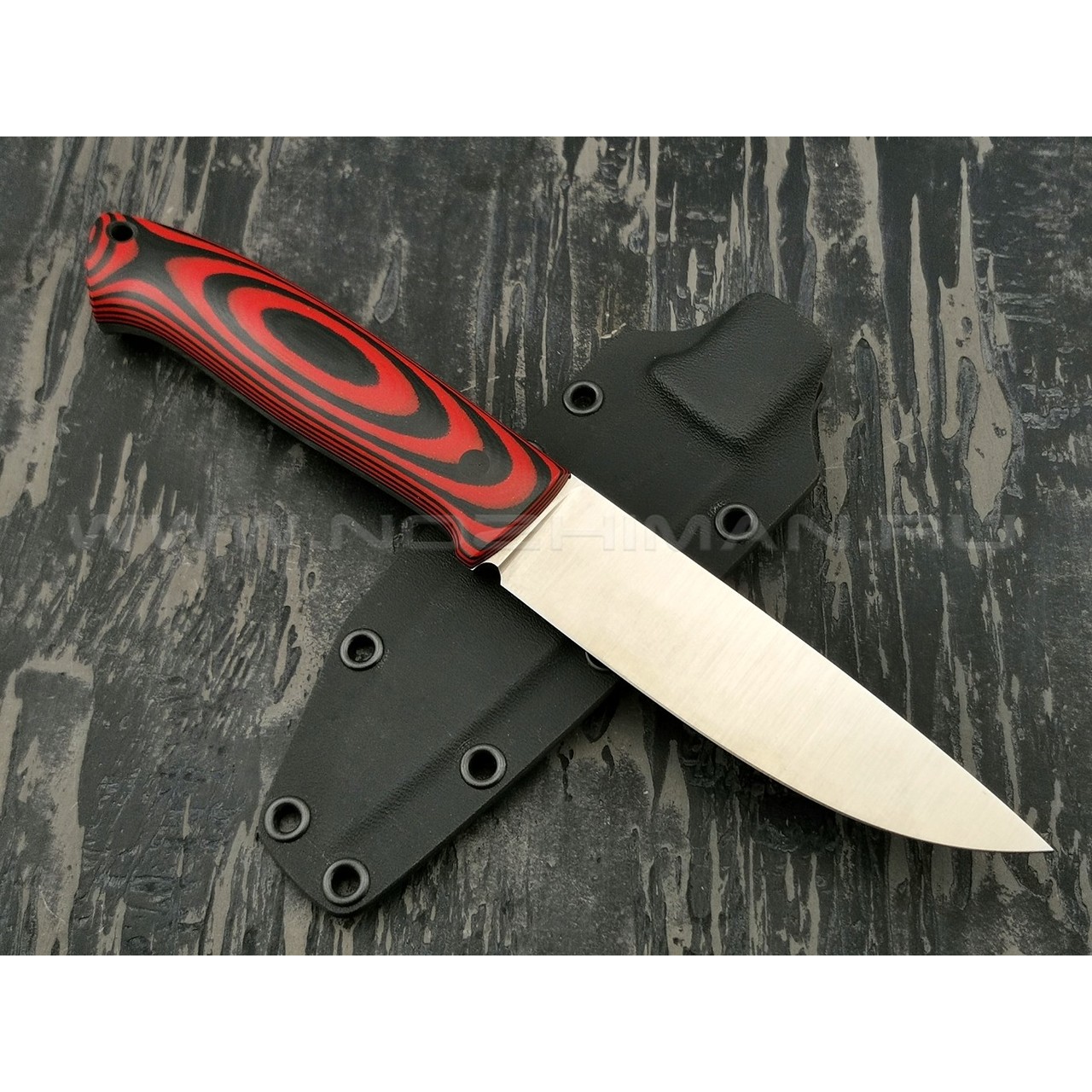Апус нож Guard Dog сталь M390 рукоять G10 Black & Red