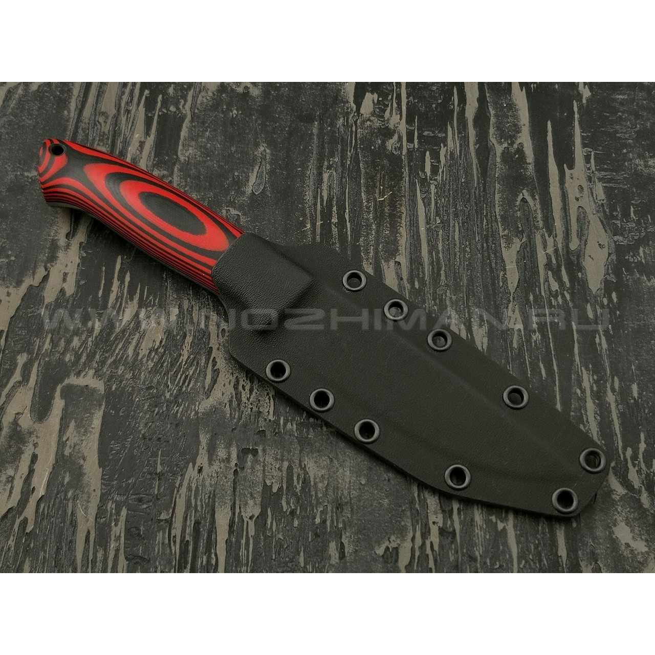 Апус нож Guard Dog сталь M390 рукоять G10 Black & Red