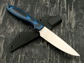 Apus Knives нож Wilson Long сталь Elmax рукоять G10 Black & Blue