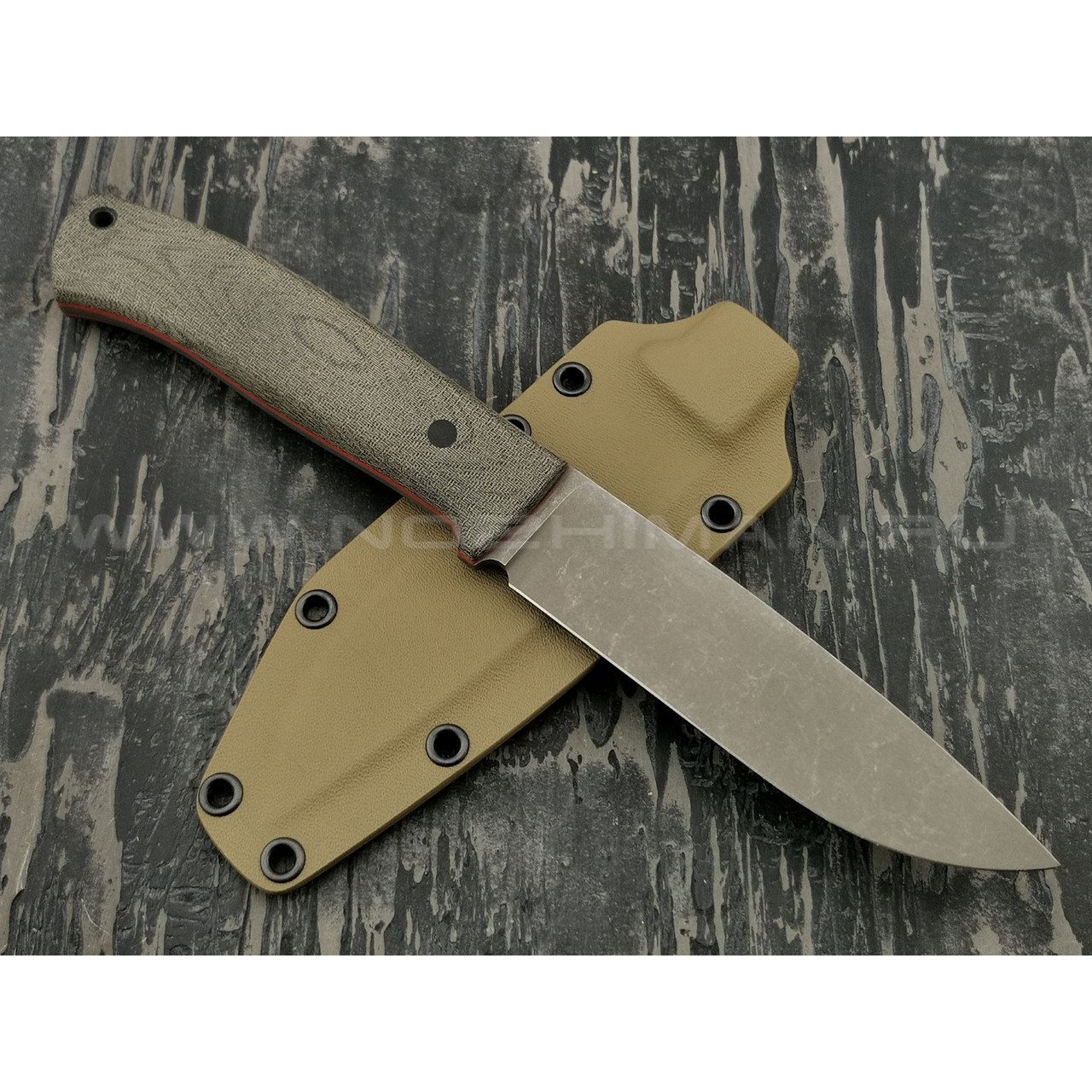 Апус нож Destruktor сталь K110, рукоять микарта