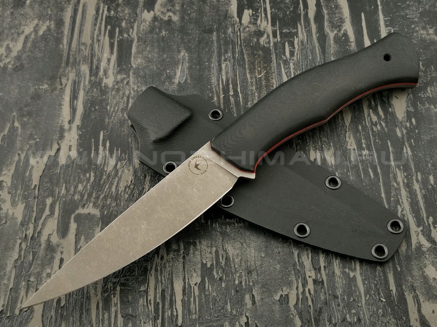 Apus Knives нож Specter сталь K110, рукоять G10 black