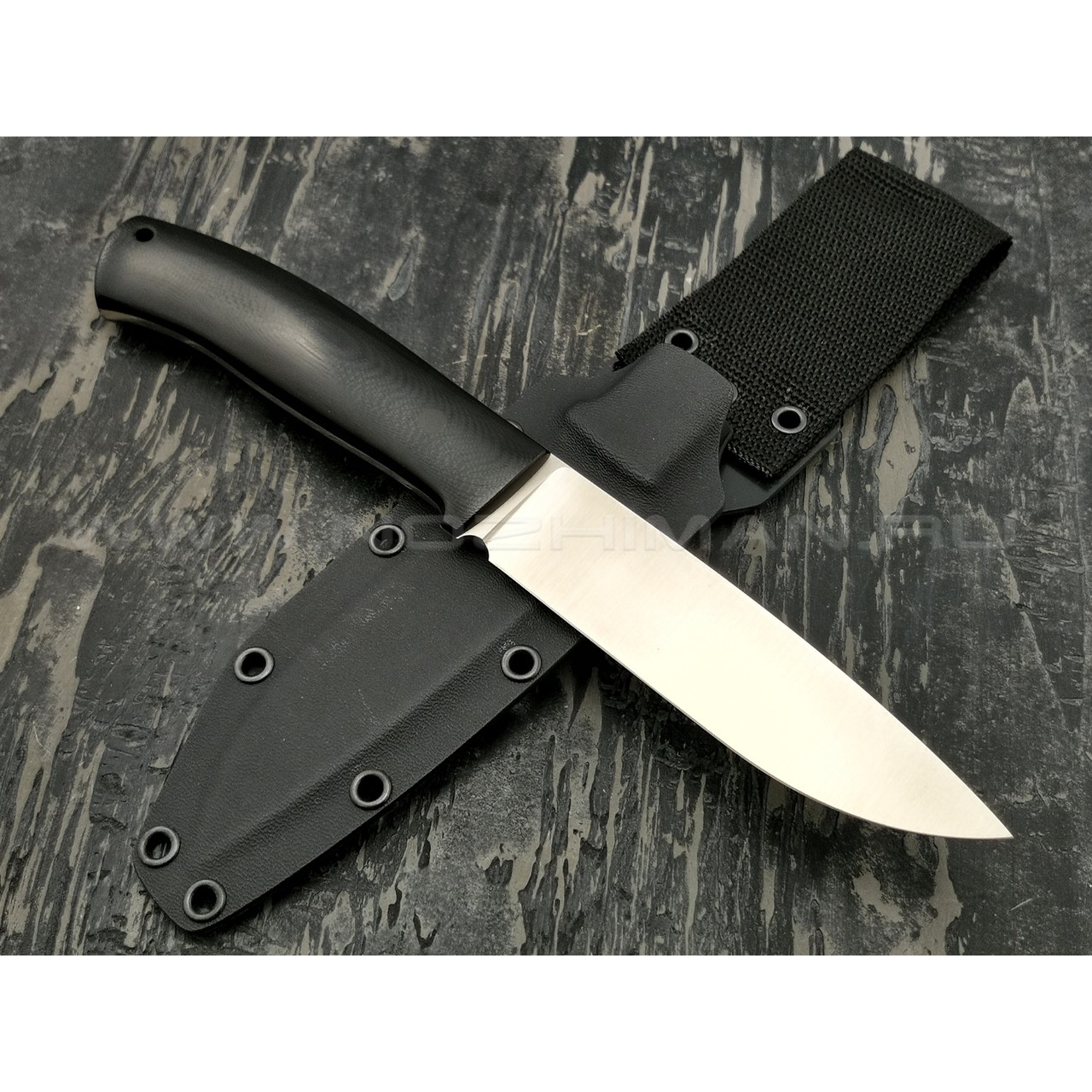 Апус нож Destruktor сталь M390, рукоять G10 black