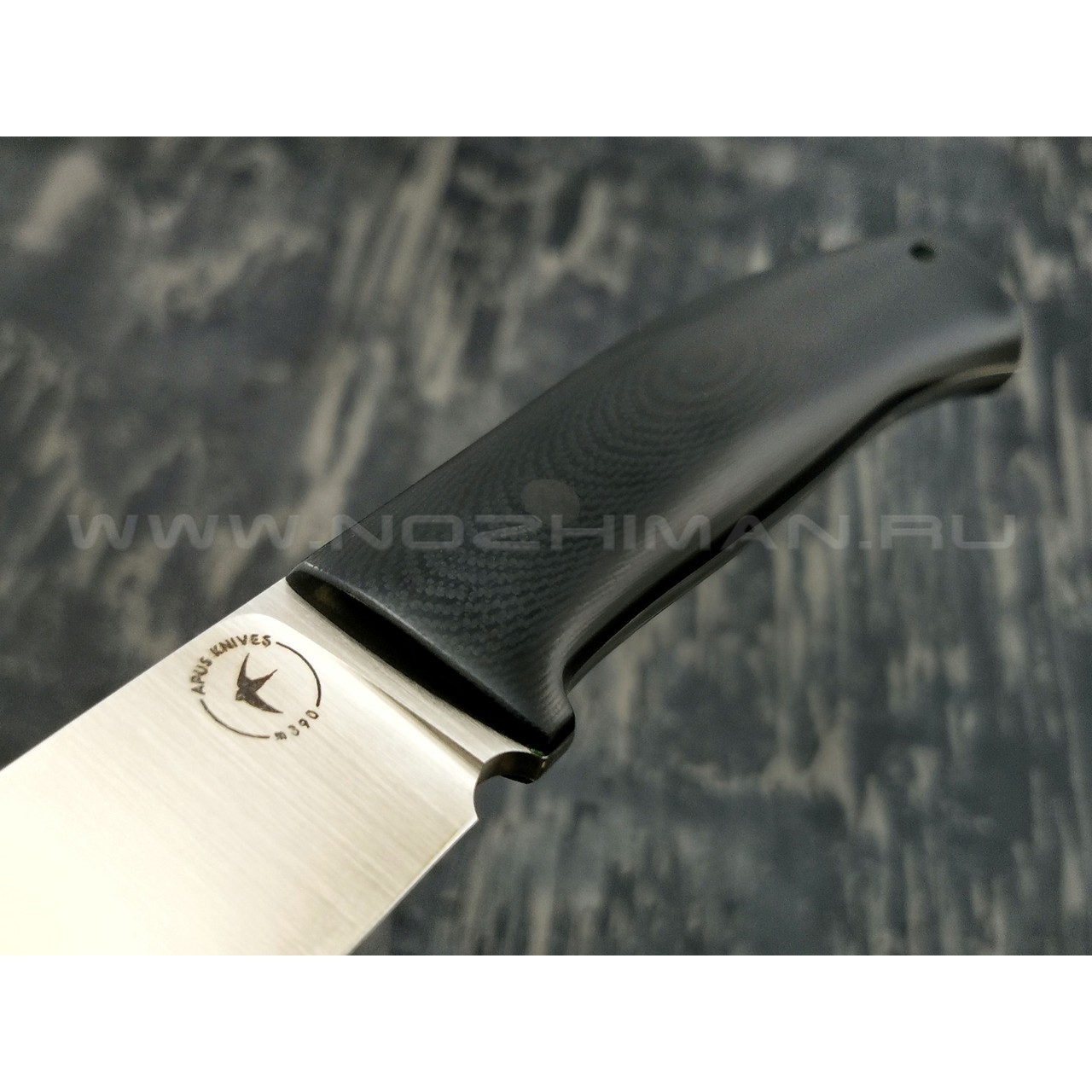 Апус нож Destruktor сталь M390, рукоять G10 black
