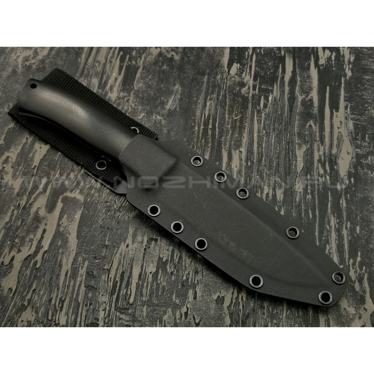 Апус нож Destruktor сталь M390, рукоять G10 black