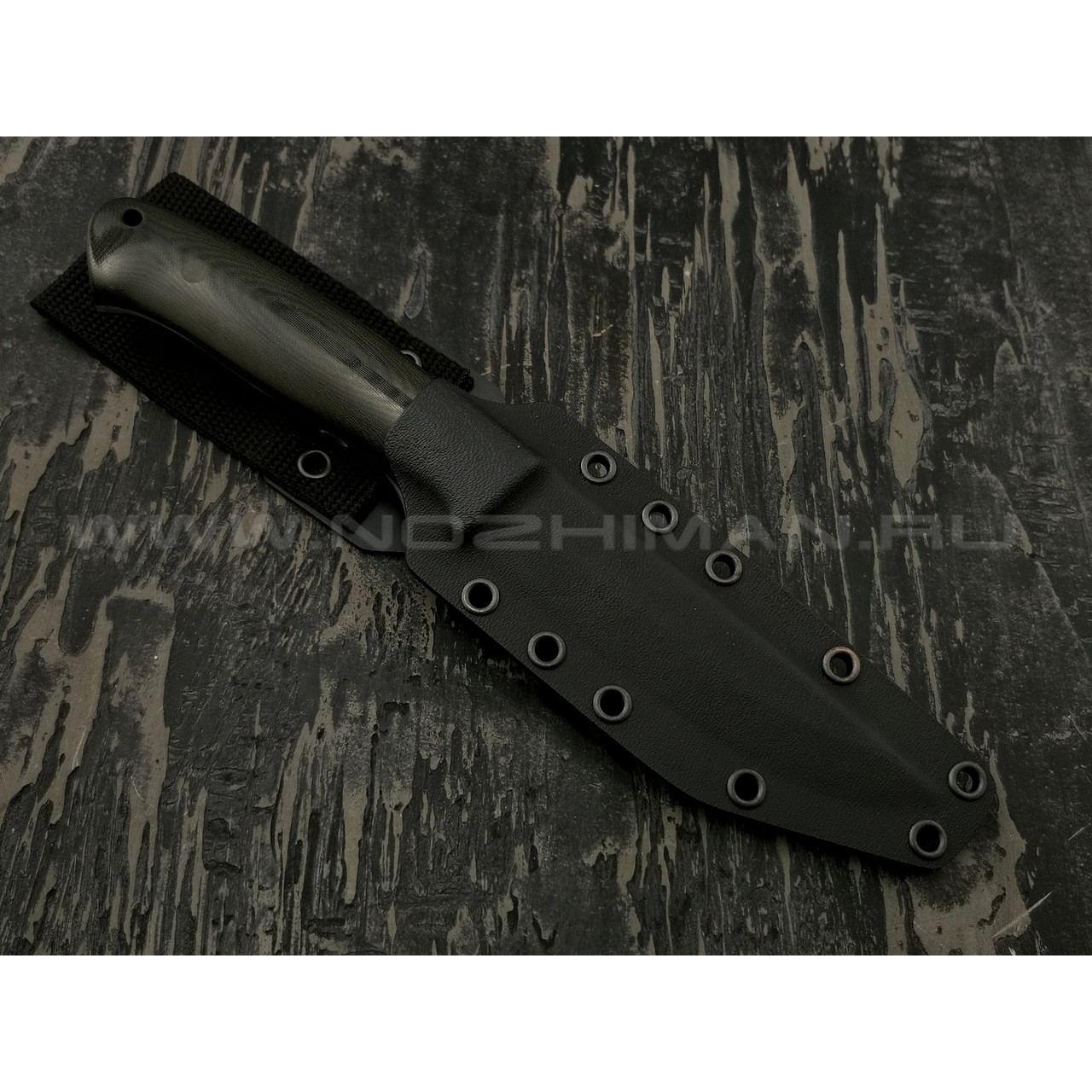 Апус нож Maverick сталь K110, рукоять микарта
