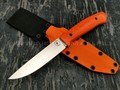 Apus Knives нож Fishman сталь Elmax рукоять G10 Orange