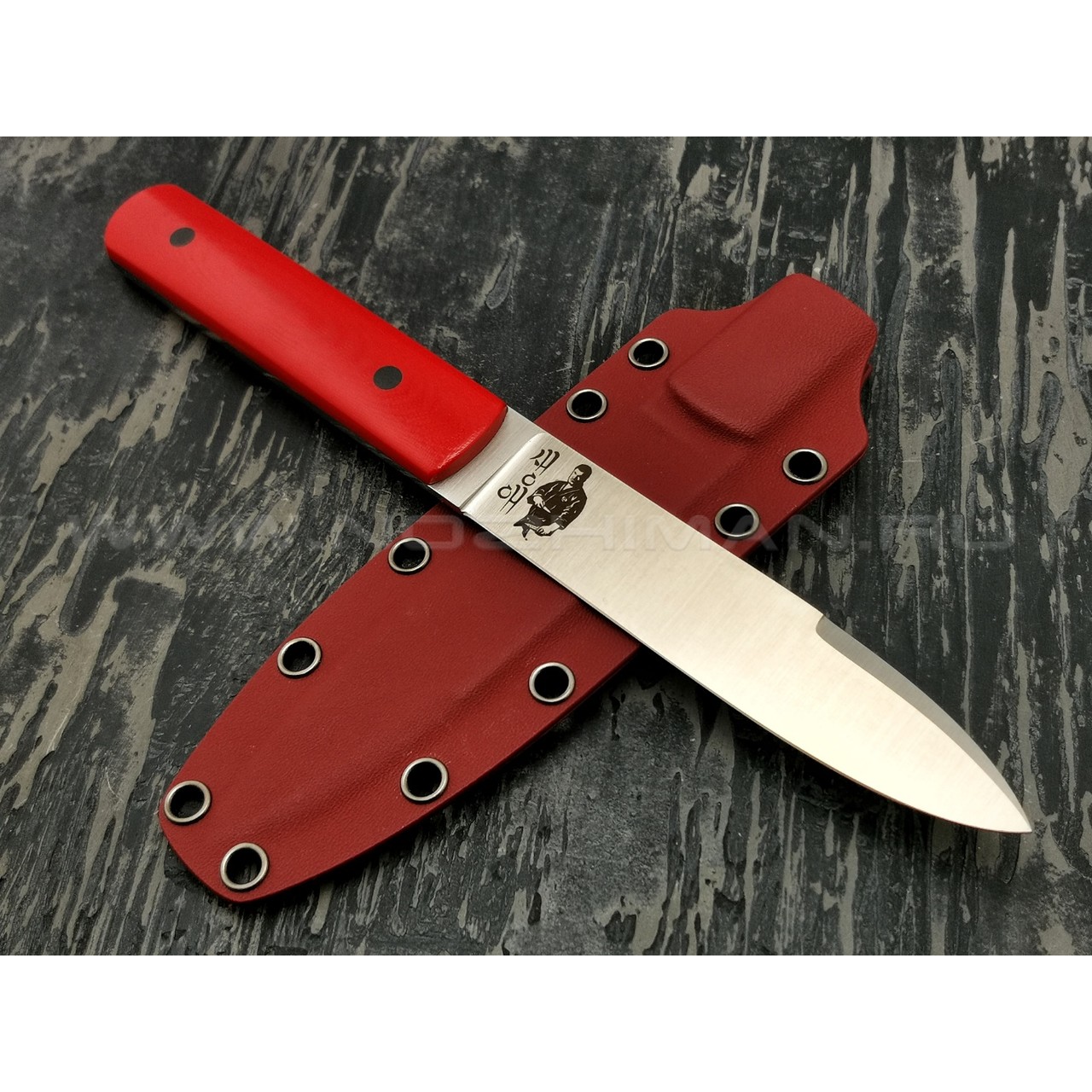 Нож Sihan Limited сталь N690 рукоять G10 red
