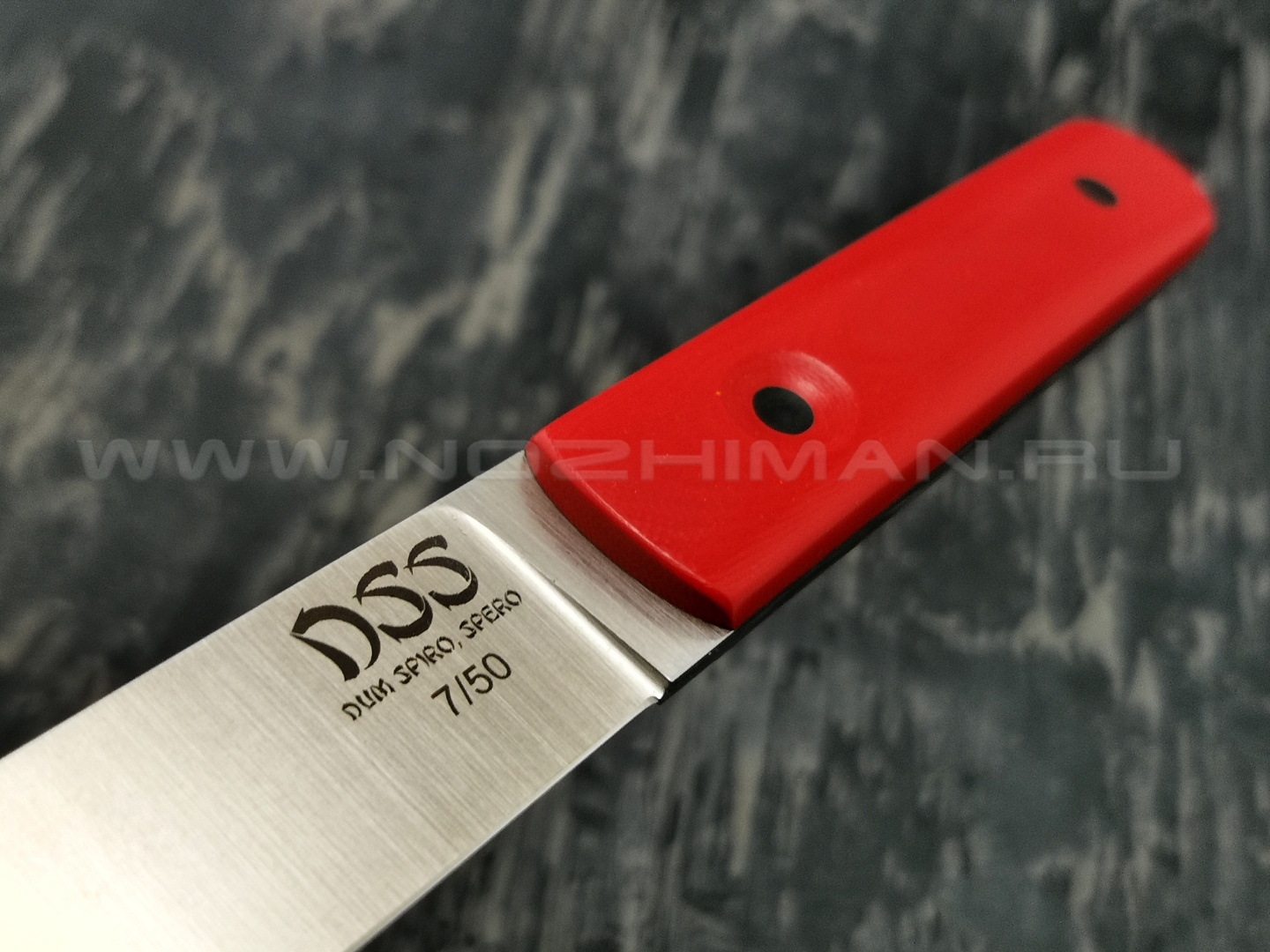 Нож Sihan Limited сталь N690 рукоять G10 red