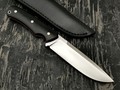 Кметъ нож Акула сталь K340 рукоять G10 black