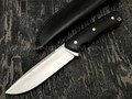 Кметъ нож Акула сталь M390 рукоять G10 black