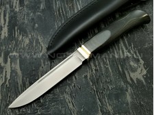 Кметь нож Разведка-2 сталь CPM S90V рукоять микарта, мельхиор