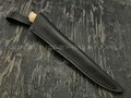 Кметъ нож Шило-3 сталь Vanax 37 рукоять стаб. карельская береза, мельхиор