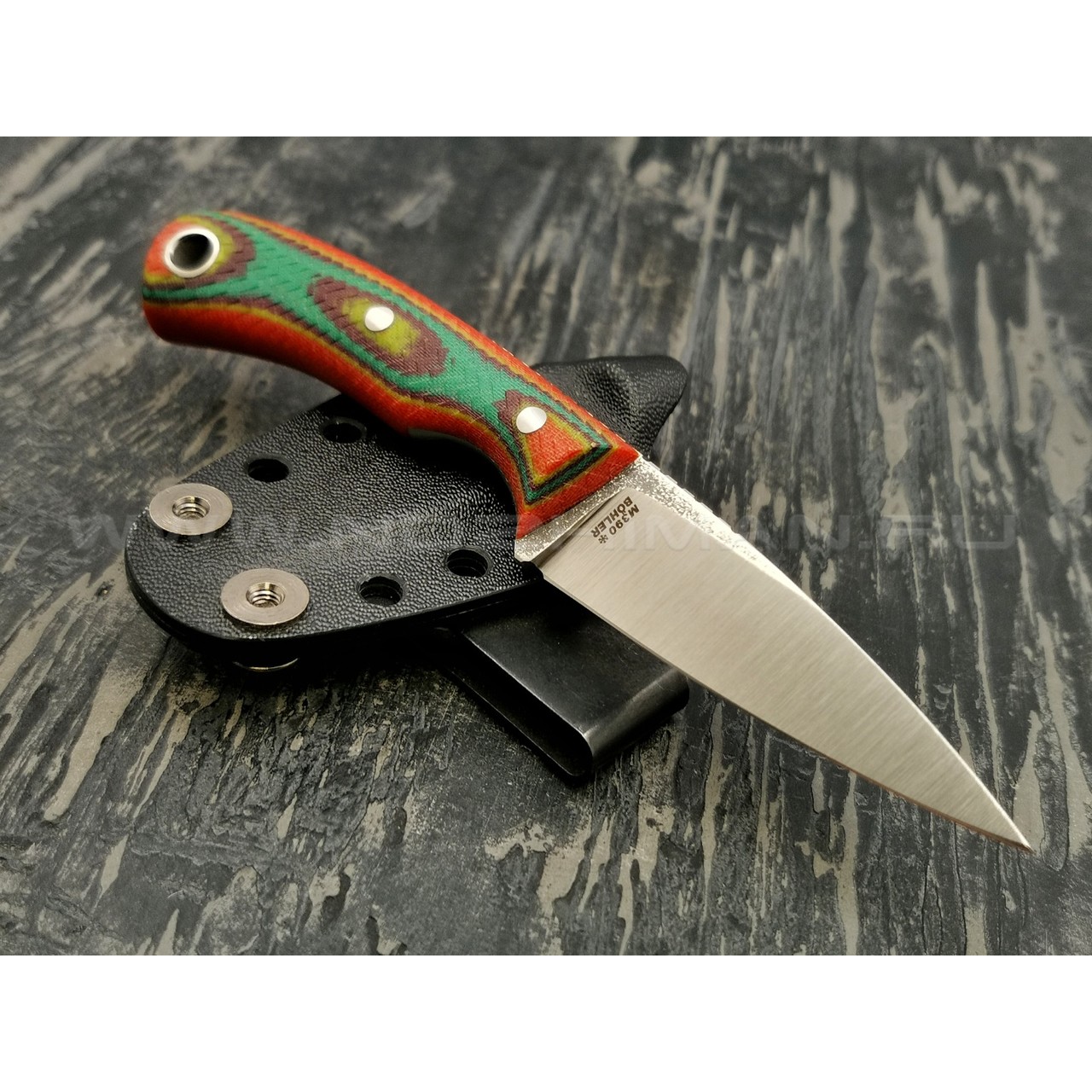 РВС нож Ленни сталь M390 рукоять микарта