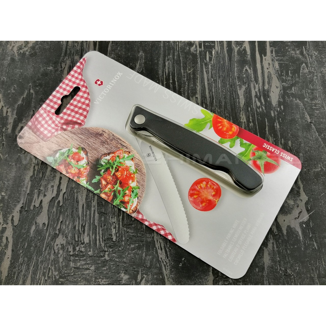 Victorinox складной кухонный нож 6.7833.FB сталь X50CrMoV15 рукоять PP black