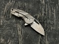 TuoTown нож Micro-1 нержавеющий дамаск, рукоять Titanium