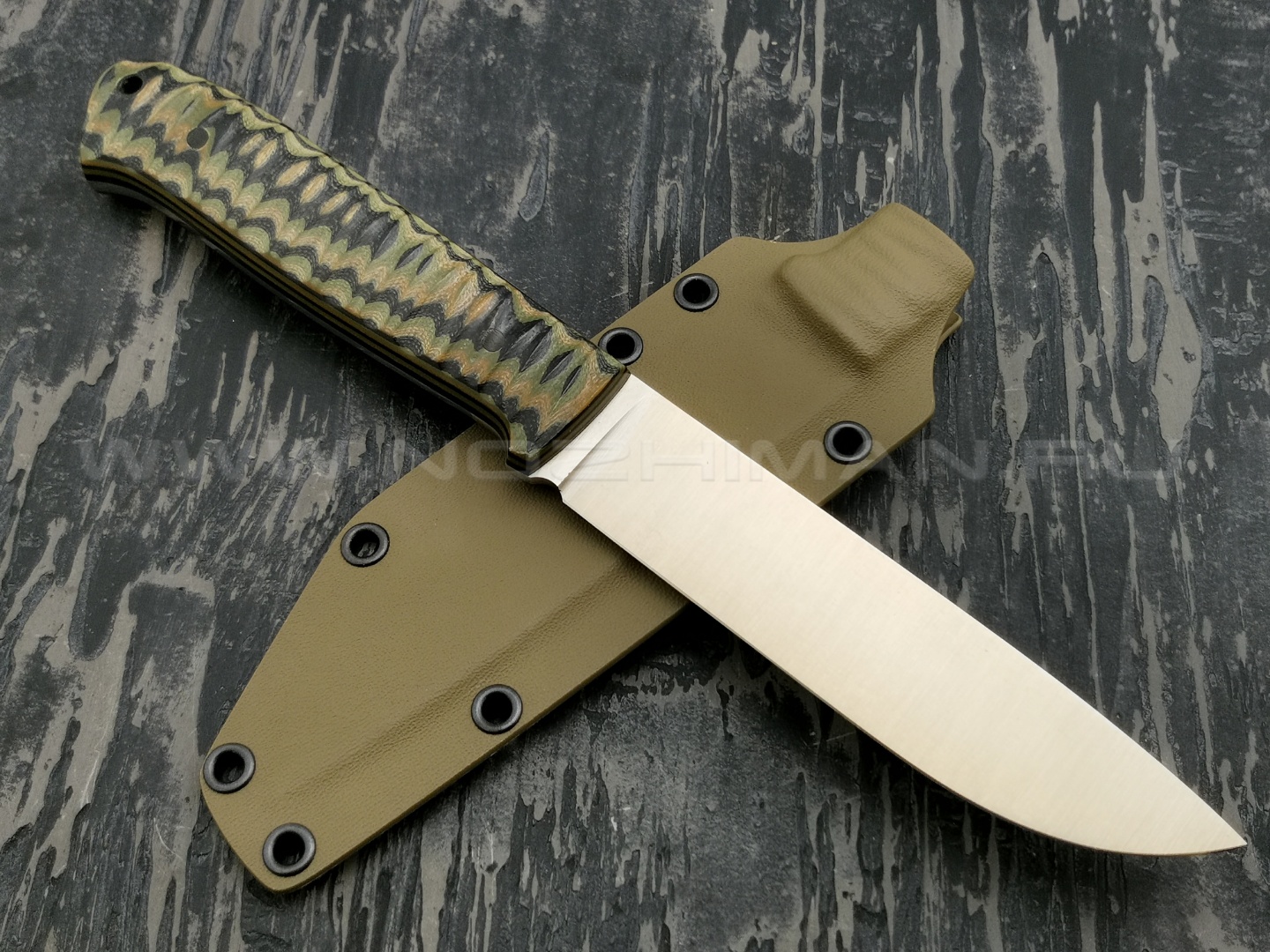 Apus Knives нож Raider сталь K110 рукоять G10 camo