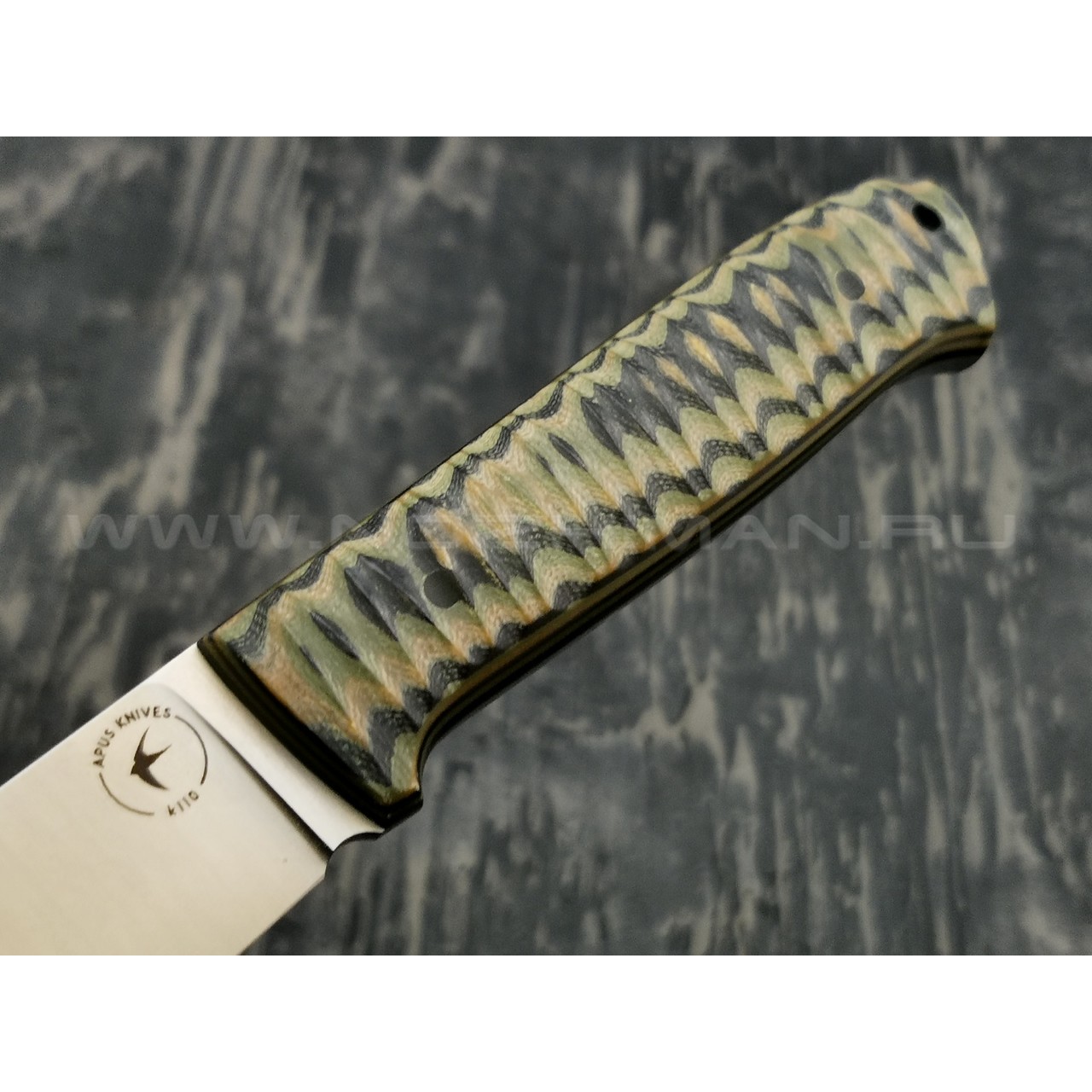 Апус нож Raider сталь K110 рукоять G10 camo