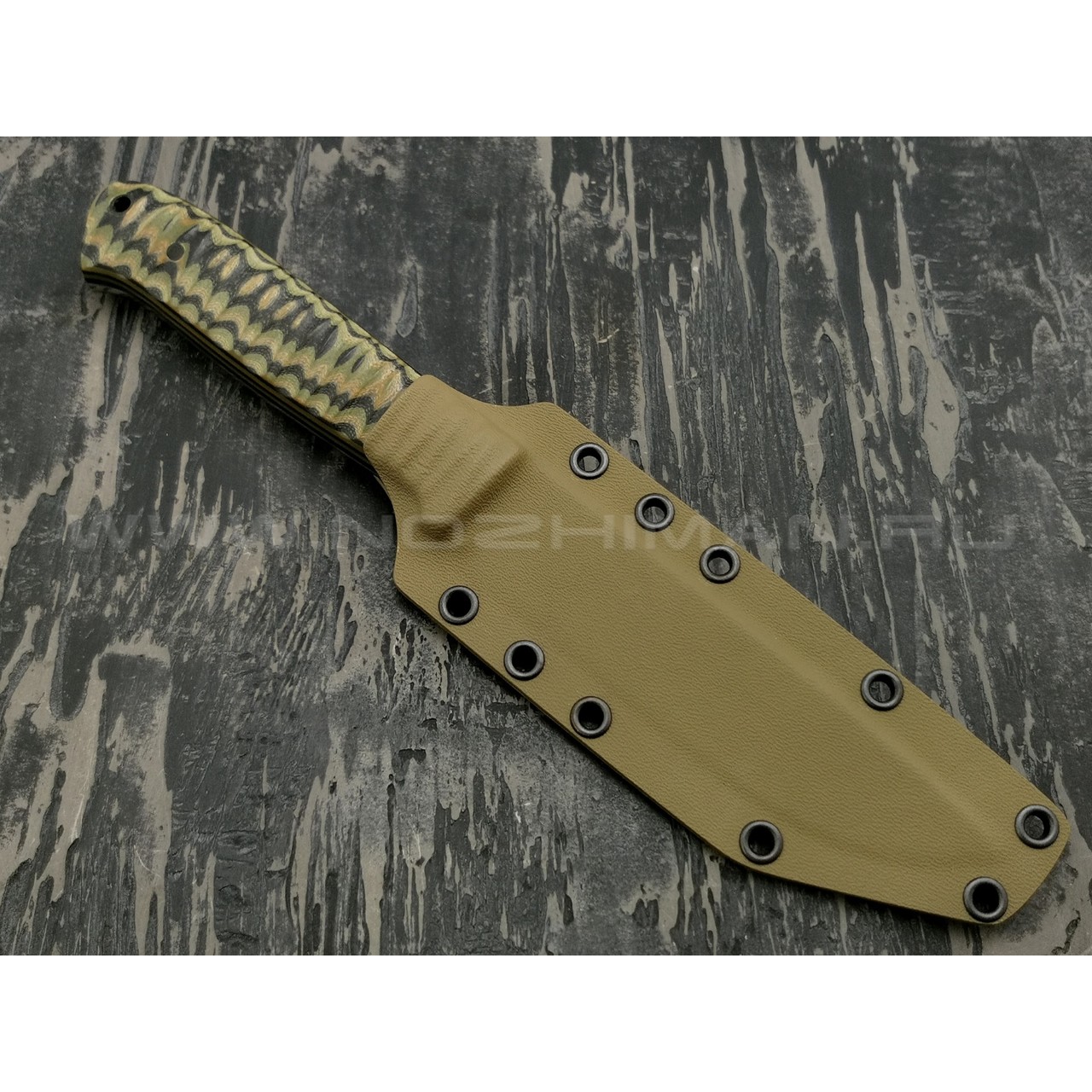 Апус нож Raider сталь K110 рукоять G10 camo