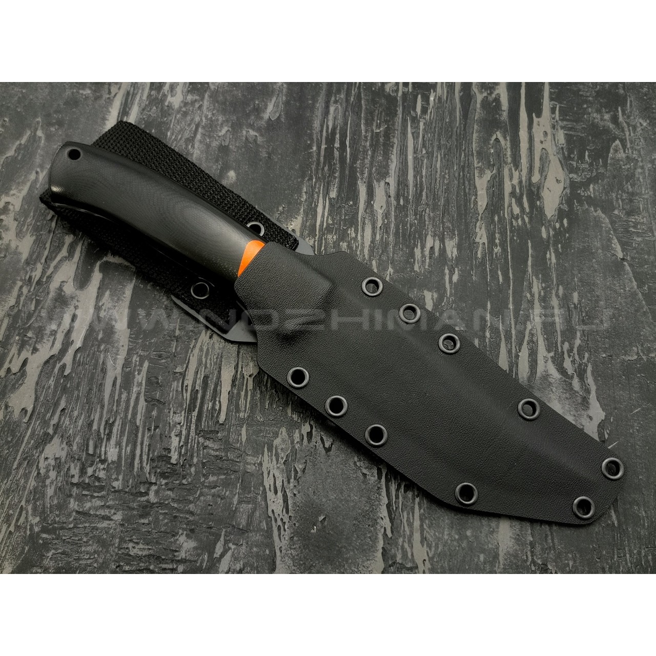 Апус нож Destruktor West сталь K110 рукоять G10 black & orange
