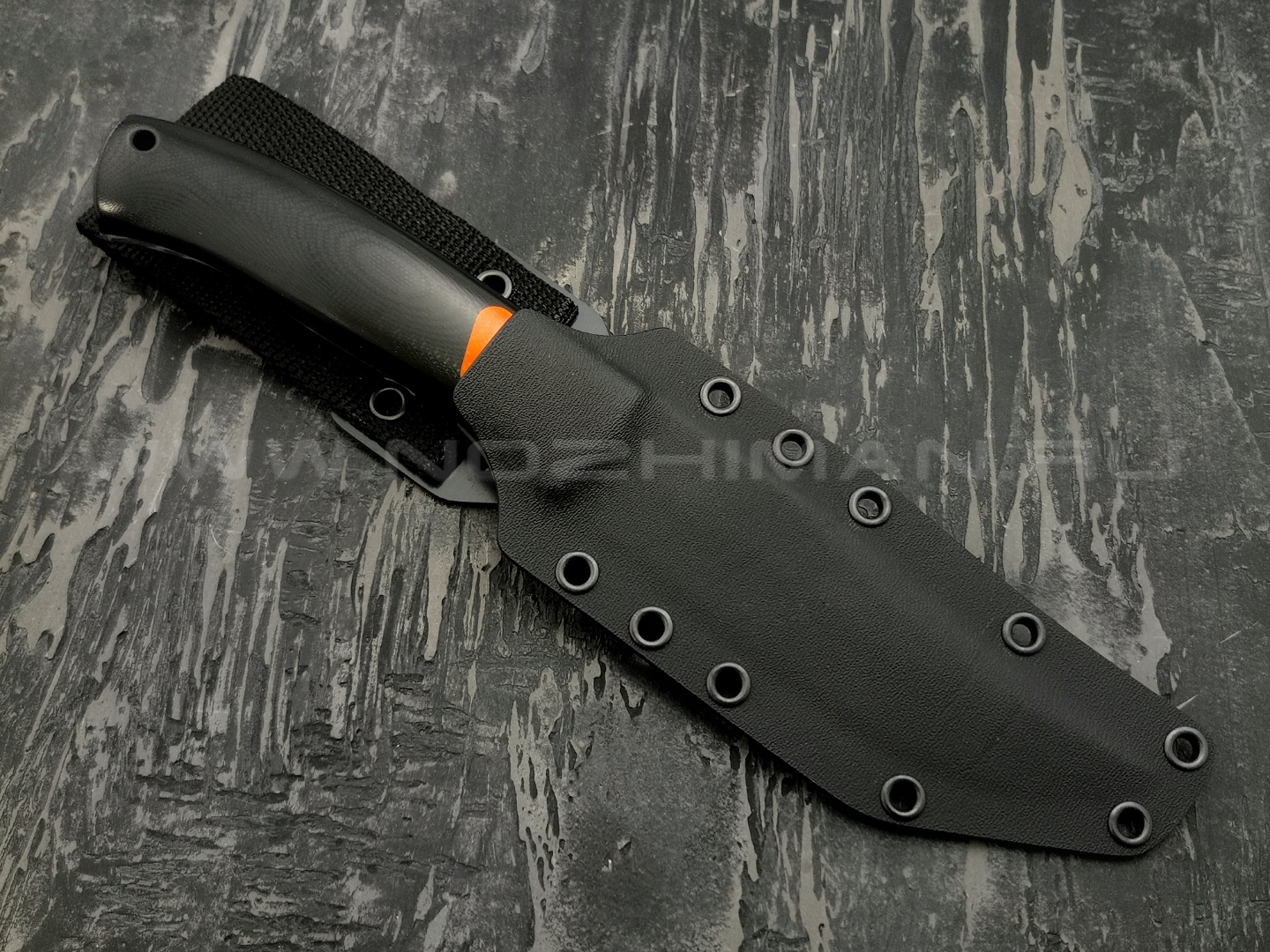 Apus Knives нож Destruktor West сталь K110 рукоять G10 black & orange
