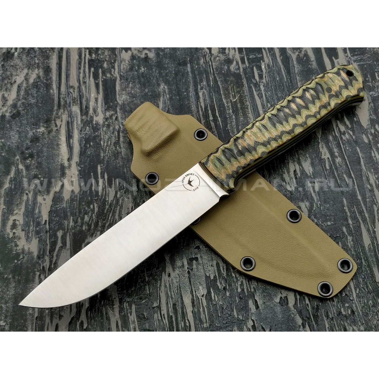 Апус нож Raider сталь K110 рукоять G10 camo