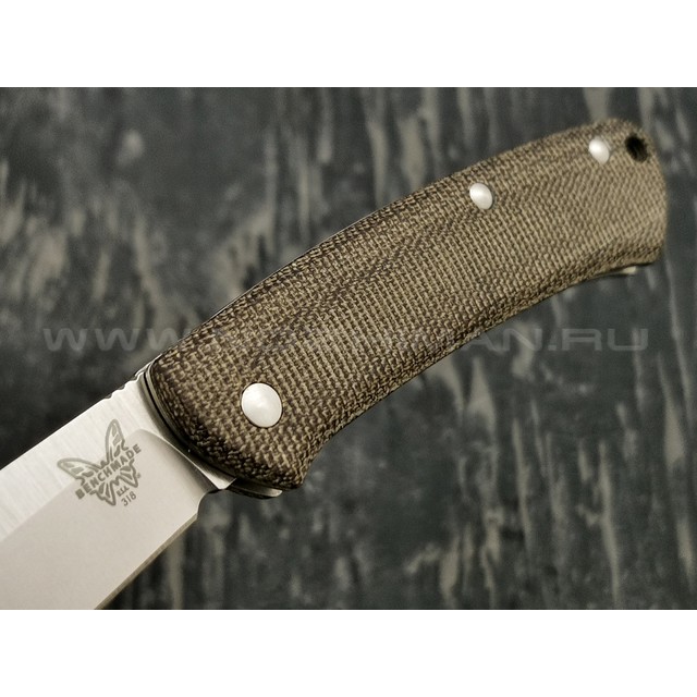 Нож Benchmade 318 Proper сталь CPM-S30V рукоять микарта
