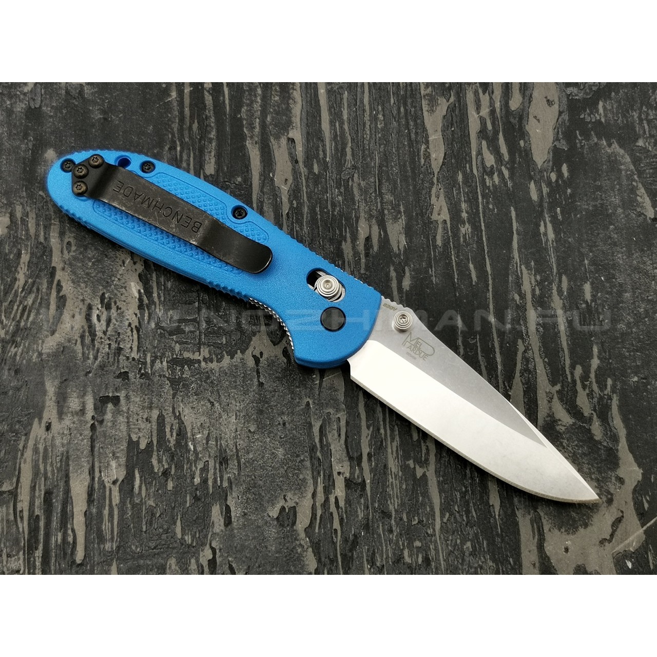 Нож Benchmade 556-BLU Mini Griptilian сталь CPM-S30V рукоять GFN