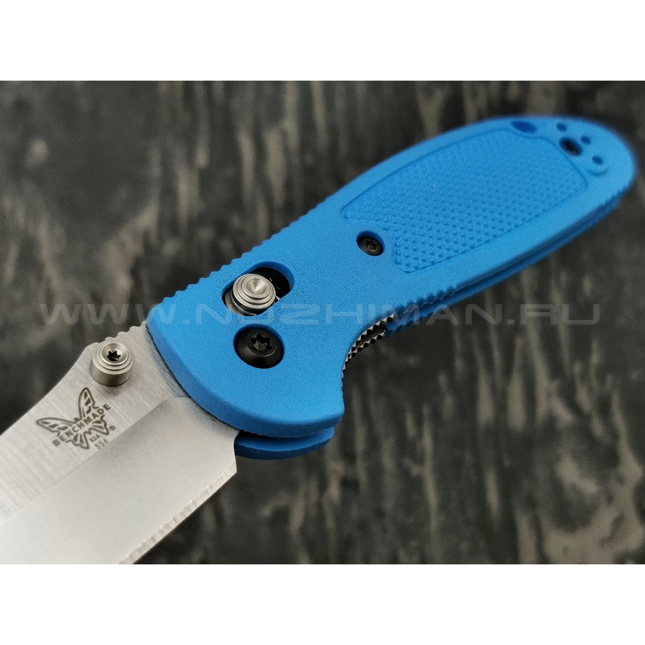 Нож Benchmade 556-BLU Mini Griptilian сталь CPM-S30V рукоять GFN