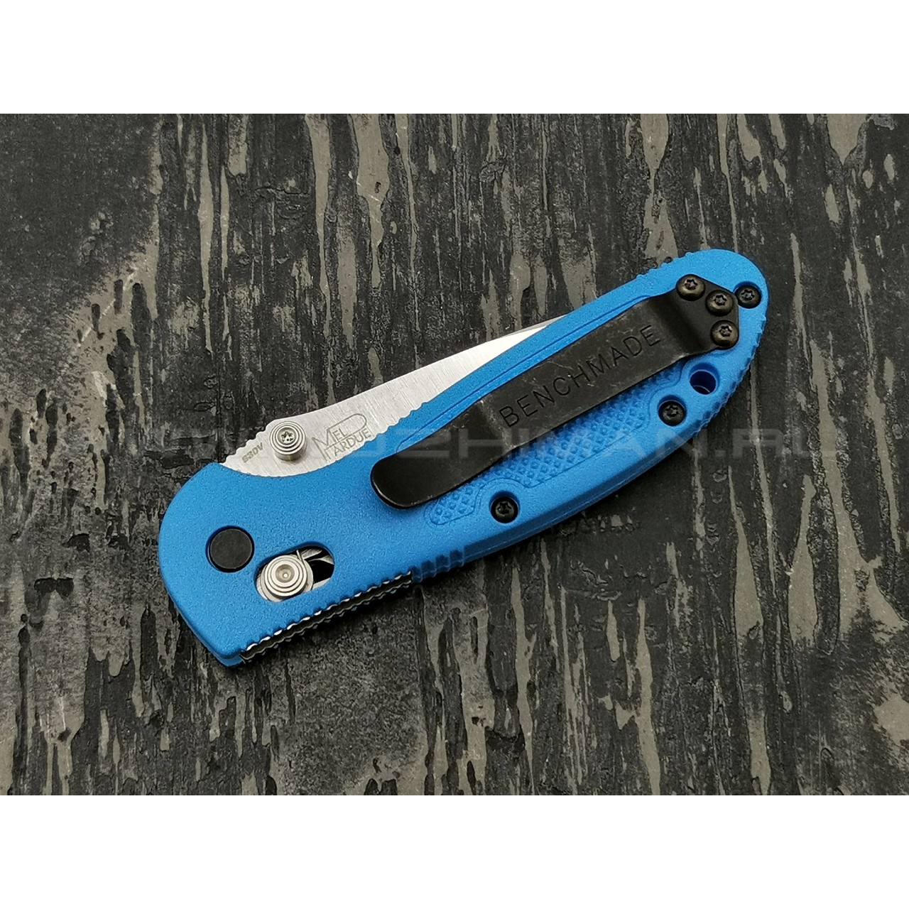 Нож Benchmade 556-BLU Mini Griptilian сталь CPM-S30V рукоять GFN