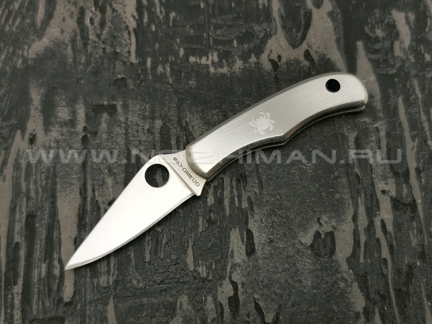 Нож Spyderco Bug C133P сталь 420 рукоять Steel 410SS