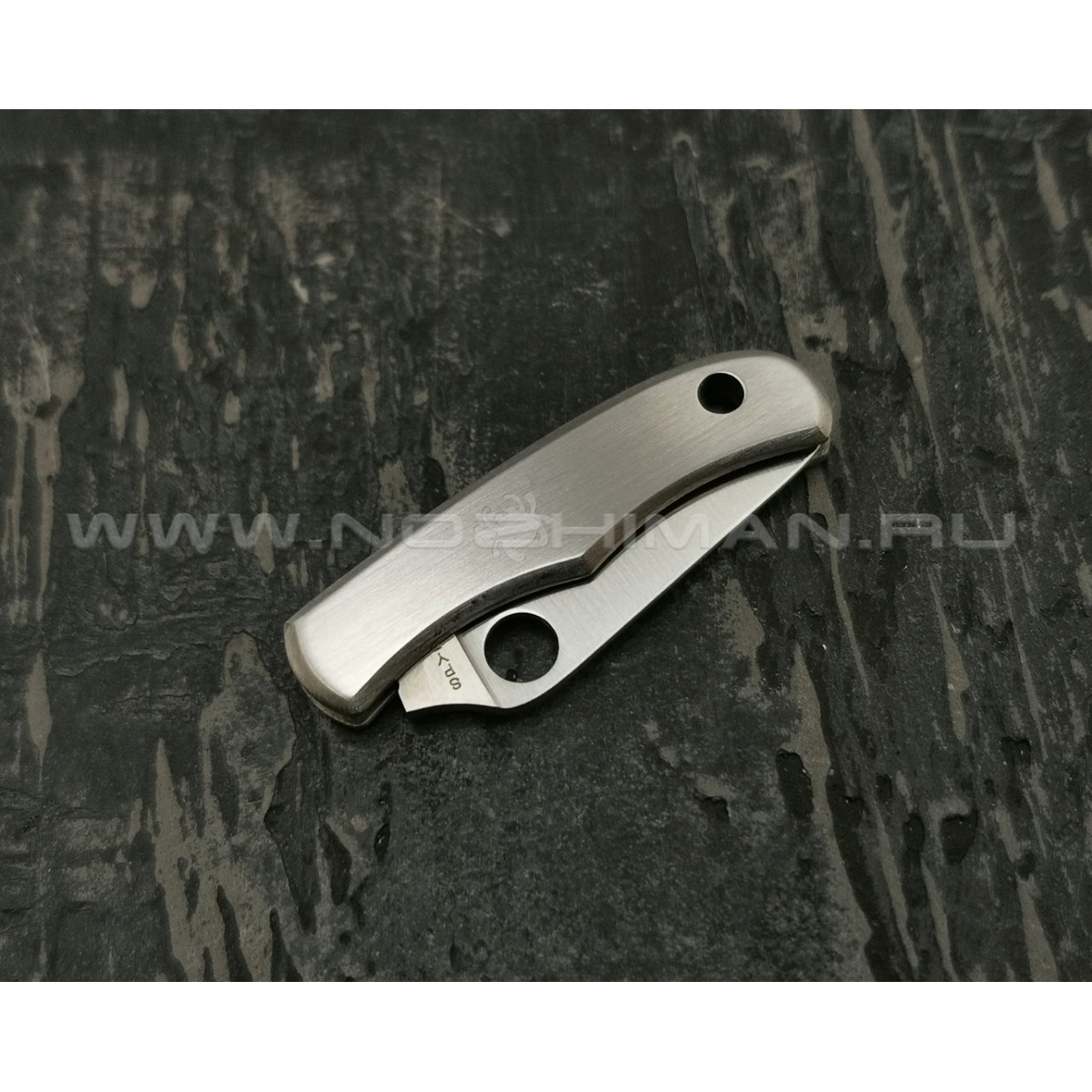 Нож Spyderco Bug C133P сталь 420 рукоять Steel 410SS