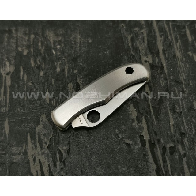 Нож Spyderco Bug C133P сталь 420 рукоять Steel 410SS