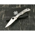 Нож Spyderco Honeybee C137P сталь 420 рукоять Steel 410SS Нож Spyderco Honeybee C137P сталь 420 рукоять Steel 410SS