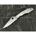 Нож Spyderco Grasshopper C138P сталь Sandvik 12C27 рукоять Steel 410SS Нож Spyderco Grasshopper C138P сталь Sandvik 12C27 рукоять Steel 410SS