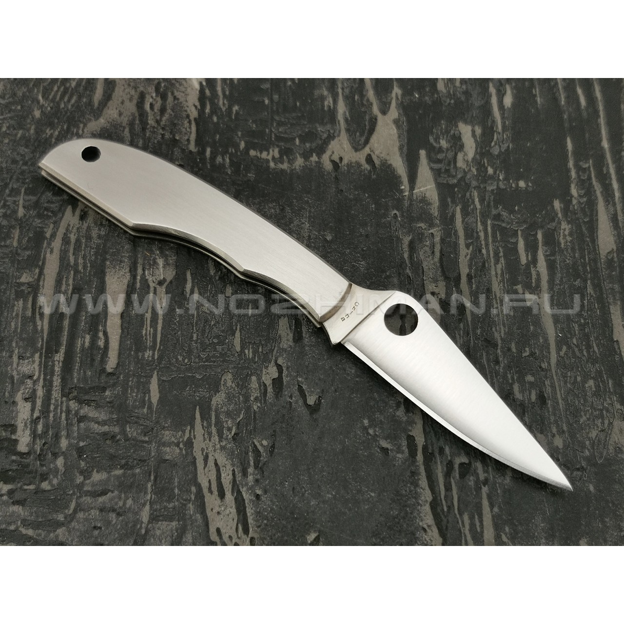 Нож Spyderco Grasshopper C138P сталь Sandvik 12C27 рукоять Steel 410SS