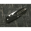 Нож Spyderco Emphasis PS C245GPS, сталь 8Cr13MoV satin, рукоять G10 black Нож Spyderco Emphasis PS C245GPS, сталь 8Cr13MoV satin, рукоять G10 black